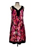 Style&Co Paisley Pink Cocktail Dress Size L - photo 1
