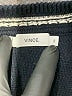 Vince. 100% Cotton Chevron-herringbone Black Blue Pullover Sweater Size XS - photo 7