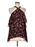 Ecru 100% Silk Black Blouse Size M - photo 1