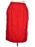 Breckenridge Solid Red Casual Skirt Size 20 - photo 1