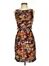 Mystic Print Brown Cocktail Dress Size S (estimated) - photo 1