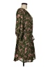verse 100% Polyester Floral Green Casual Dress Size M - photo 4