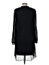 DKNY 100% Polyester Black Casual Dress Size 6 - photo 2