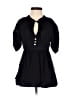 Nanette Lepore Black Short Sleeve Blouse Size 0 - photo 1