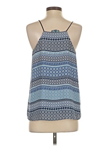 fleur bleue Sleeveless Blouse (view 2)