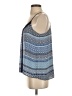 fleur bleue Blue Sleeveless Blouse Size S - photo 5