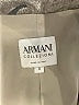 Armani Collezioni Metallic Silver Blazer Size 8 - photo 6