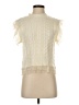 Self Contrast 100% Polyester Ivory Sleeveless Blouse Size S - photo 1