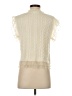 Self Contrast 100% Polyester Ivory Sleeveless Blouse Size S - photo 2