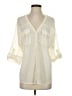 Laurence Dacade Ivory 3/4 Sleeve Blouse Size S - photo 1