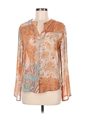 Lemon Grass Long Sleeve Blouse (view 1)