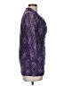Dana Buchman 100% Polyester Purple 3/4 Sleeve Blouse Size M - photo 4