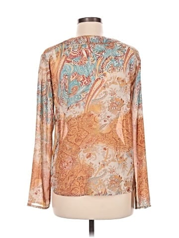 Lemon Grass Long Sleeve Blouse (view 2)
