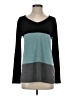 Unbranded Color Block Teal Pullover Sweater Size S - photo 1