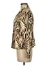Evan Picone Animal Print Gold Long Sleeve Blouse Size M - photo 5
