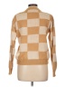 Unbranded Checkered-gingham Tan Pullover Sweater Size M (estimated) - photo 2