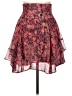 A.L.C. Paisley Pink Casual Skirt Size 10 - photo 1