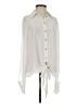 INC International Concepts 100% Polyester Ivory Long Sleeve Blouse Size 0 - photo 1