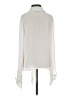INC International Concepts 100% Polyester Ivory Long Sleeve Blouse Size 0 - photo 2