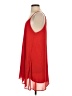 The Impeccable Pig 100% Polyester Solid Red Casual Dress Size S - photo 5