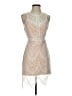 Lush 100% Nylon Ivory Cocktail Dress Size S - photo 1