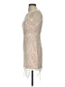Lush 100% Nylon Ivory Cocktail Dress Size S - photo 5