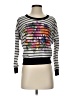 Princess Vera Wang Print Silver Pullover Sweater Size XS - photo 1