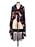 Assorted Brands 100% Polyester Black Kimono Size L (estimated) - photo 1