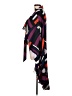 Assorted Brands 100% Polyester Black Kimono Size L (estimated) - photo 5
