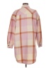 No Comment 100% Polyester Pink Coat Size M - photo 2