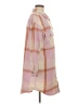 No Comment 100% Polyester Pink Coat Size M - photo 4