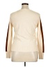 Evereve Color Block Ivory Pullover Sweater Size XL - photo 2