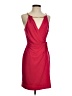 Jessica Simpson Solid Red Cocktail Dress Size 4 - photo 1
