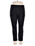 Elle Plaid Black Casual Pants Size XXL - photo 1