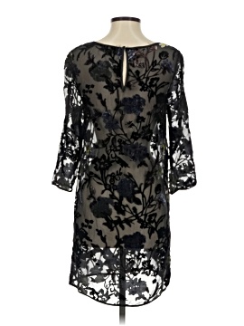 abs collection black dress Black Floral Applique Maxi Dress - All Dresses main image 1