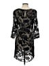 ABS Collection Camo Black Cocktail Dress Size 2 - photo 2