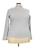 Studio Works Gray Turtleneck Sweater Size 2X - photo 1