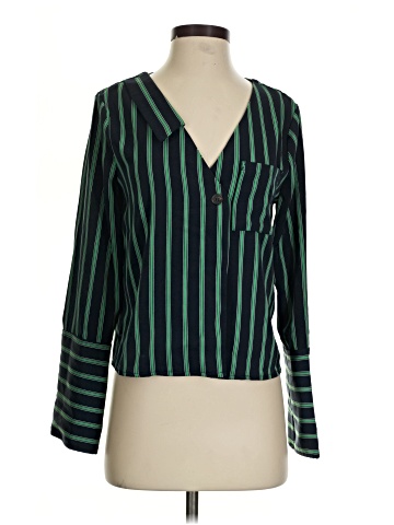 EVIDNT LOS ANGELES Long Sleeve Blouse (view 1)