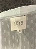 TRYB 100% Viscose Ivory Long Sleeve Blouse Size S - photo 7