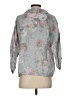 Amorosa Floral Gray 3/4 Sleeve Blouse Size S - photo 2