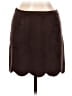 Necessary Objects Solid Brown Casual Skirt Size M - photo 2