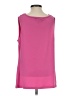 PREMISE Pink Sleeveless Blouse Size S - photo 2