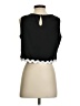 Shein 100% Polyester Black Sleeveless Top Size 4 - photo 2