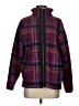 Ann Taylor LOFT Outlet Plaid Purple Coat Size XS - photo 1