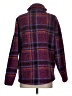 Ann Taylor LOFT Outlet Plaid Purple Coat Size XS - photo 2