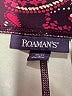 Roaman's Paisley Purple Active Pants Size 30 waist - photo 4