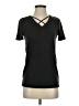 Sadie & Sage Black Short Sleeve Top Size S - photo 1