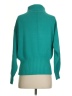 Ann Taylor Solid Teal Turtleneck Sweater Size S - photo 2