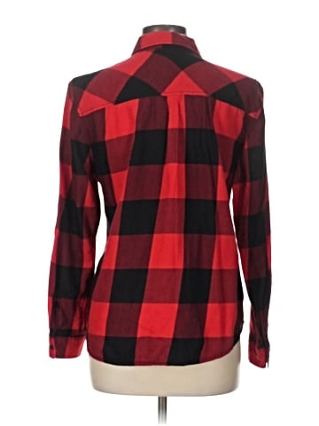 Faded Glory Long Sleeve Button-Down Shirt (view 2)