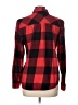 Faded Glory 100% Cotton Plaid Red Long Sleeve Button-Down Shirt Size L - photo 2